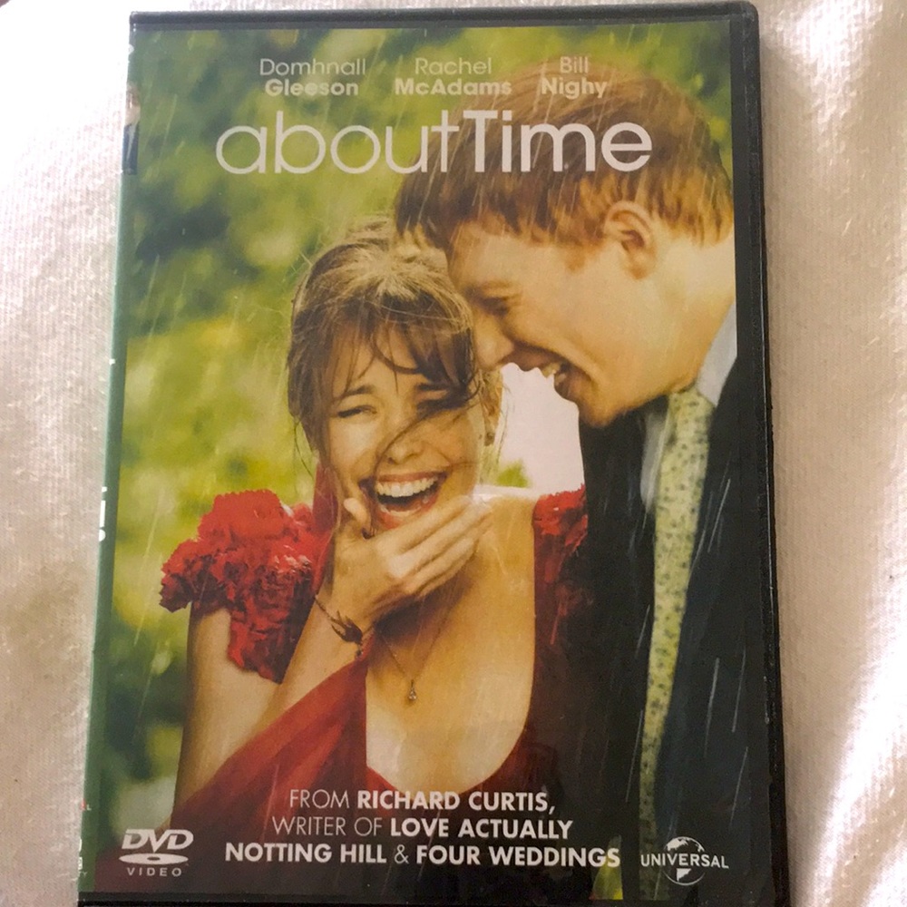 🍿 4/$20 About Time DVD Domhnall Gleeson Rachel McAdams RomCom Movie